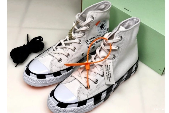 Black O-W 163892C White Converse 2.0 X 1223